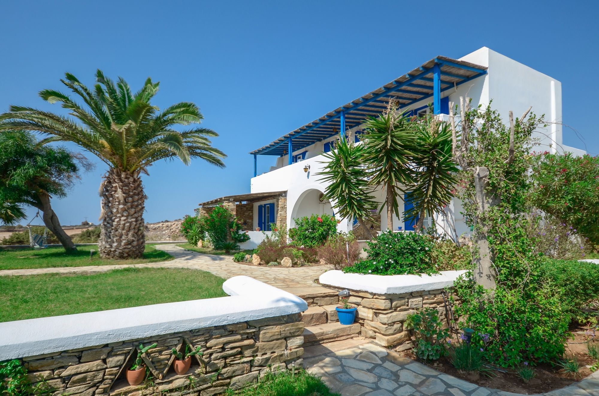 Skarmoutsos Studios Aliko Beach Exterior photo