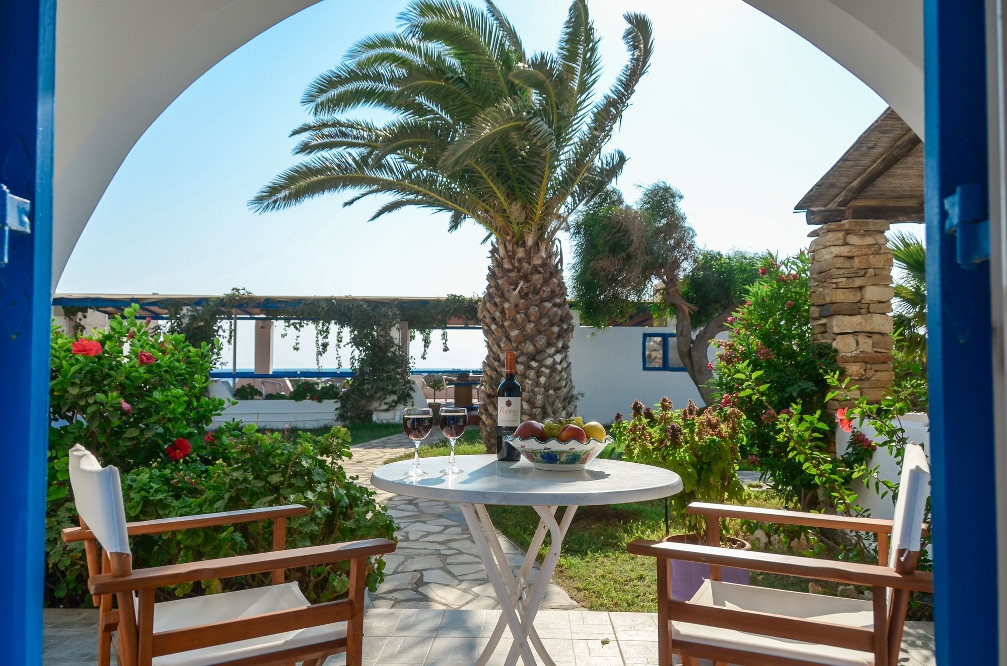 Skarmoutsos Studios Aliko Beach Exterior photo
